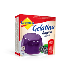 Gelatina Lowçucar Zero Açucar - Amora